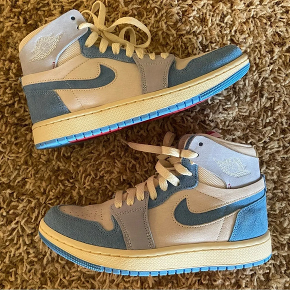 Nike Shoes - Nike Jordan 1 High Zoom Air CMFT 2 Phantom University Blue